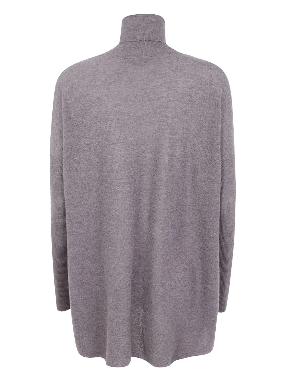 Gentry Portofino Turtleneck Ribbed Sweater In Multi