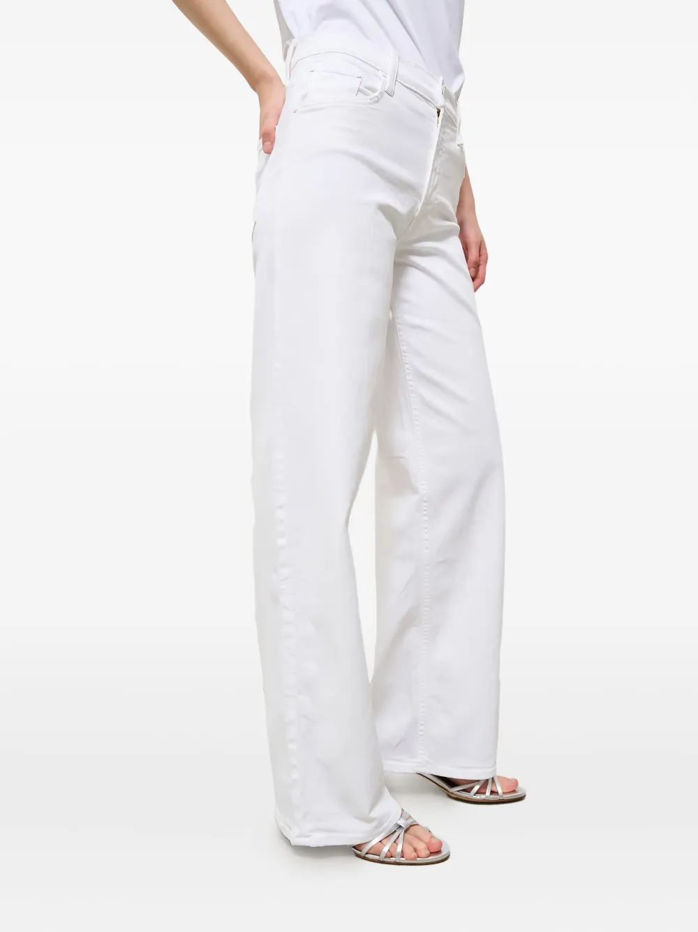 MOTHER Jeans met vijf zakken - Wit