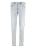 Purple Brand logo-patch jeans - Blue