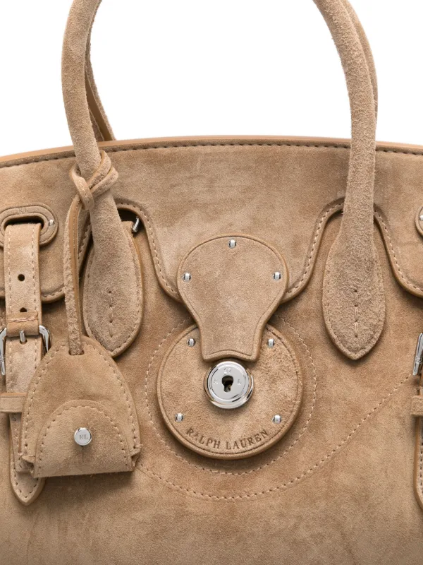 Polo Ralph Lauren Ricky fringe-suede Tote Bag | Neutrals