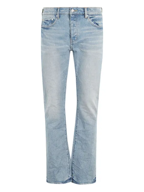 Purple Brand logo-patch jeans