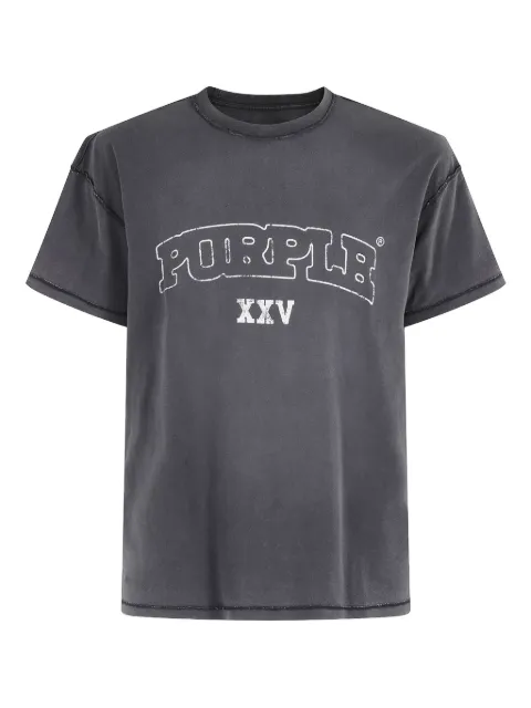 Purple Brand T-Shirt mit Logo-Print