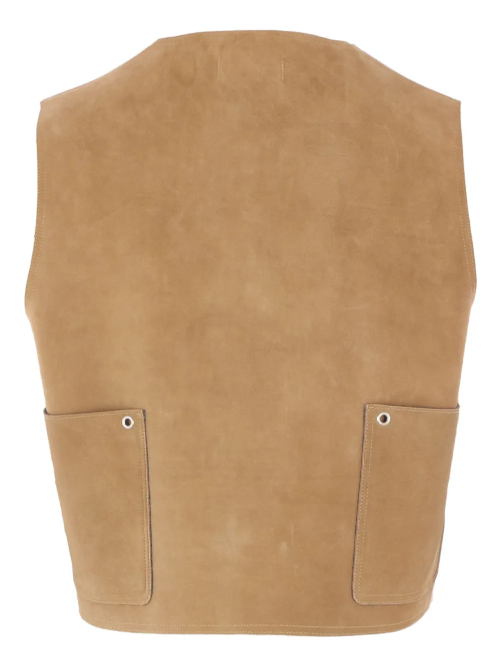 Diomene suede double-slider zip vest | Waistcoats & Gilets | Image 2