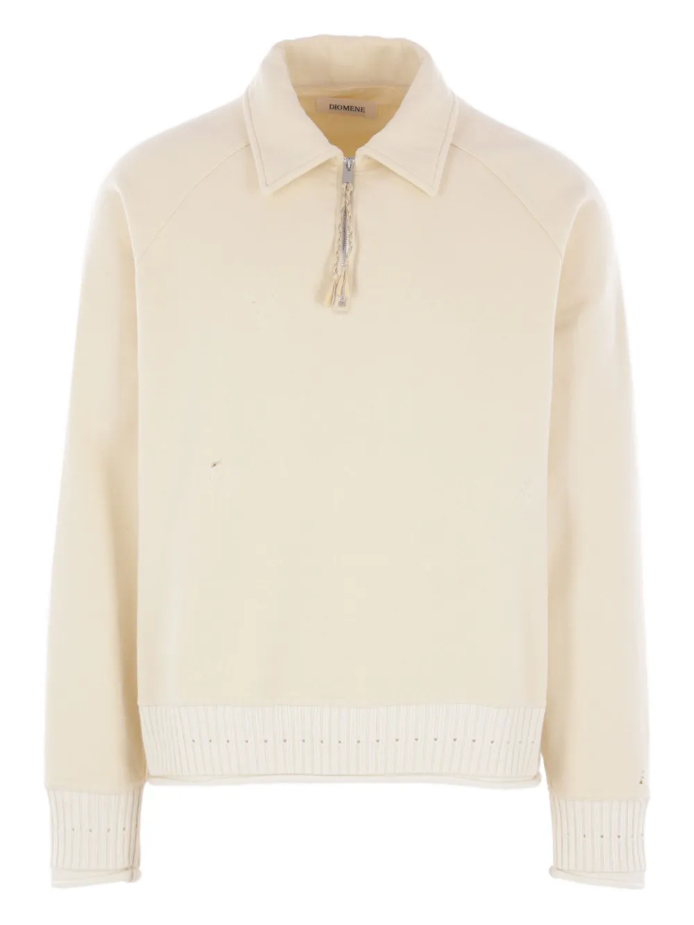 Diomene half-zip polo shirt | Neutrals | Image 1