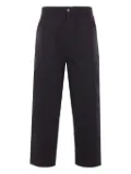 Diomene patch-pocket trousers - Black