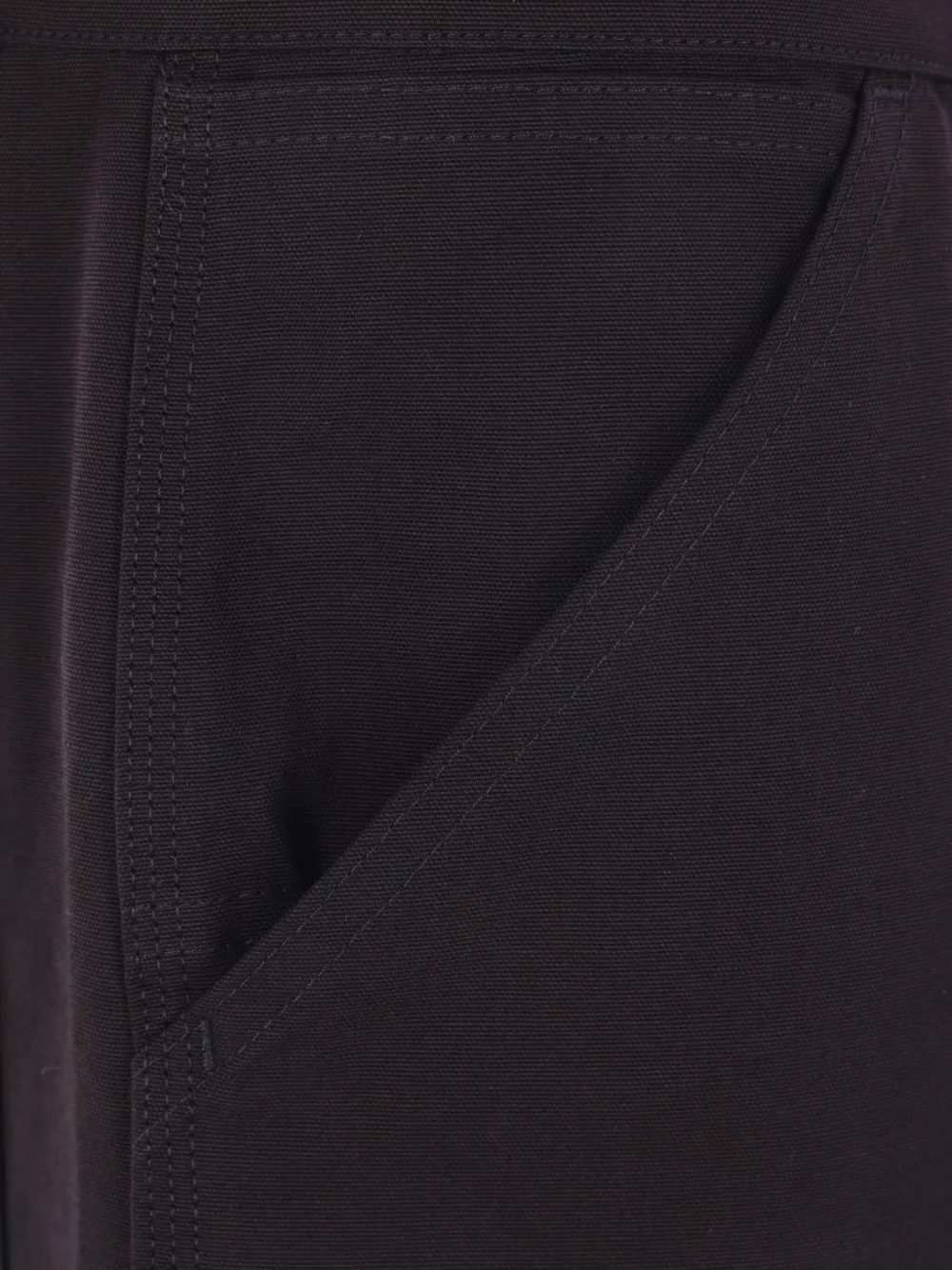 Diomene Patch-pocket Trousers In Black