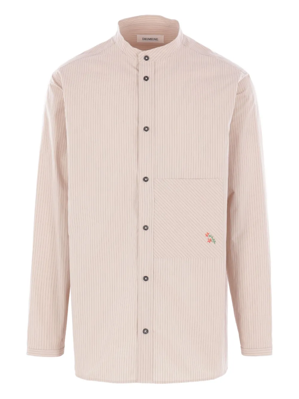 Diomene striped-pattern shirt | Neutrals | Image 1