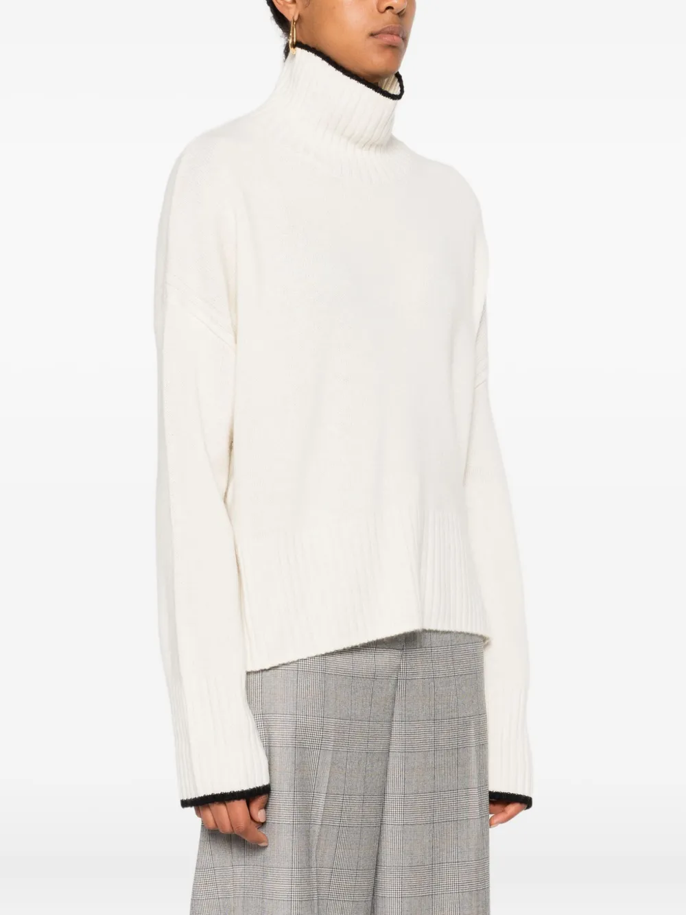 PINKO high-neck sweater Beige