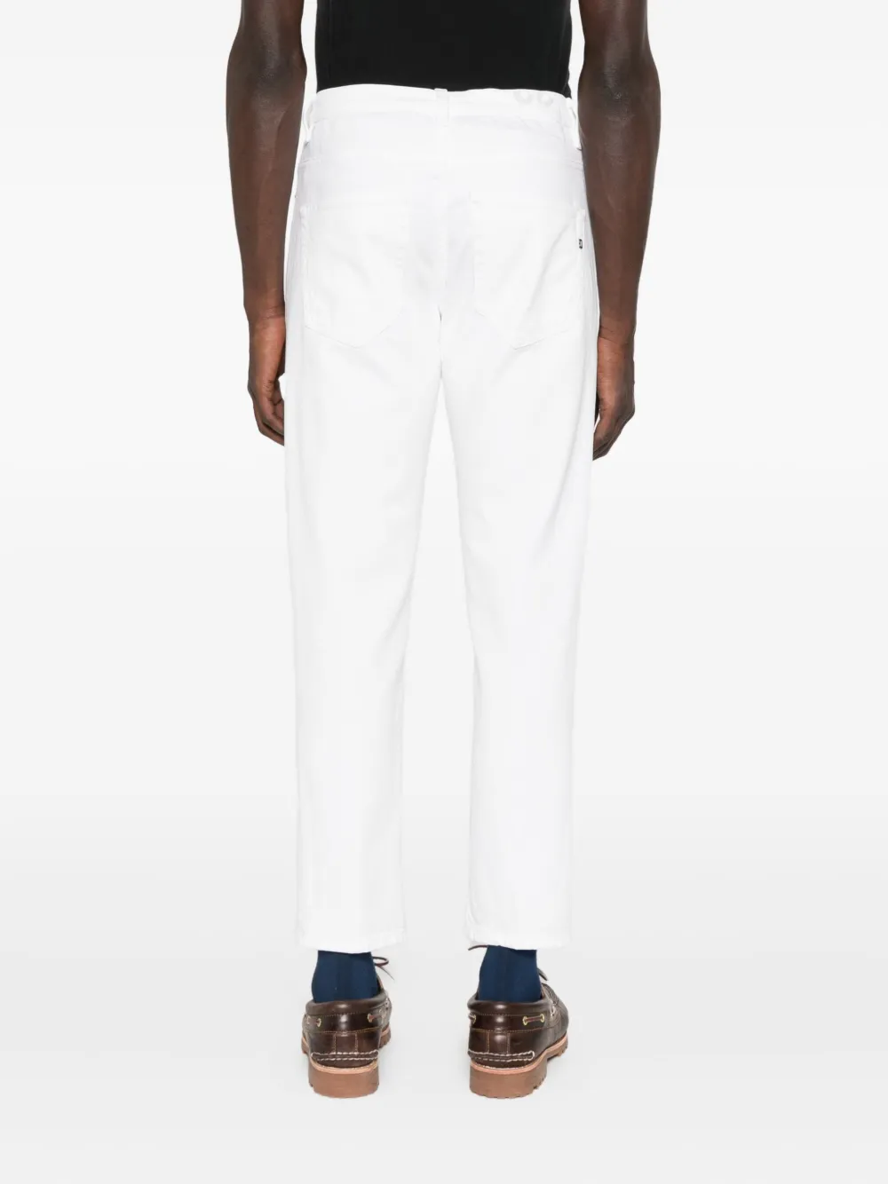DONDUP Jeans met vijf zakken Wit