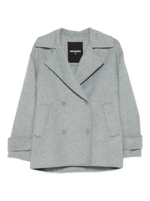 Patrizia Pepe double-breasted long-sleeve jacket
