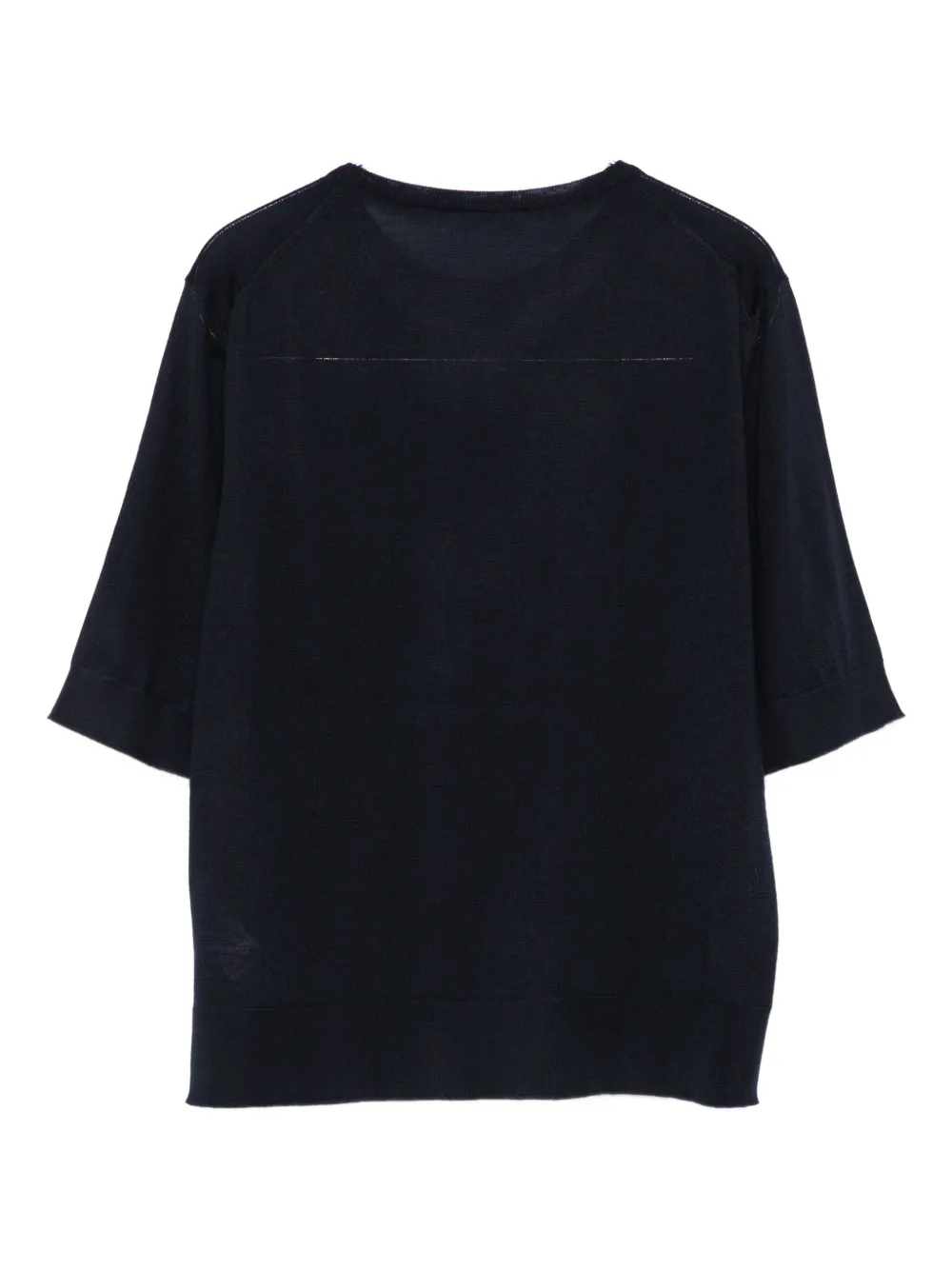 Malo knit t-shirt Blauw