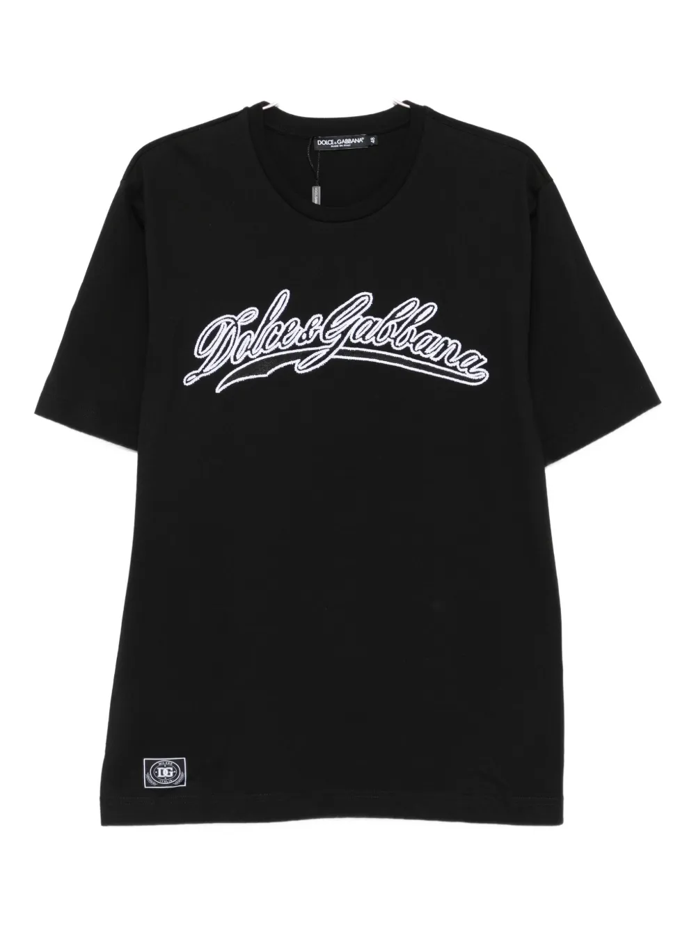 Dolce & Gabbana logo t-shirt Zwart