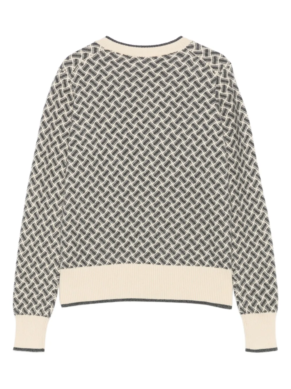 Drumohr v-neck cashmere sweater | Knitted Sweaters | Image 2