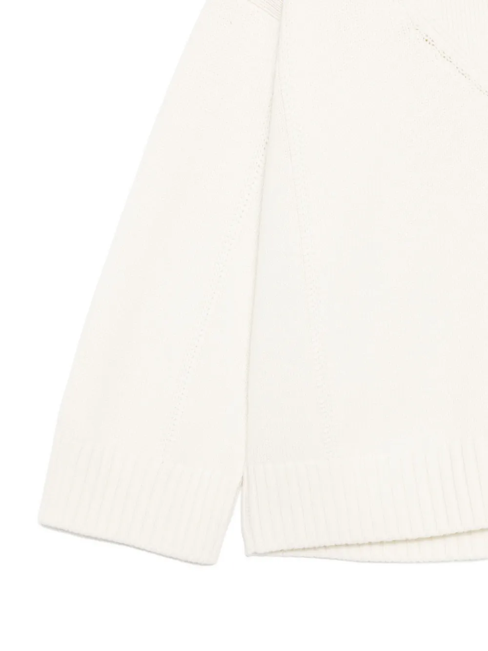Malo sailor-neck cashmere sweater Beige