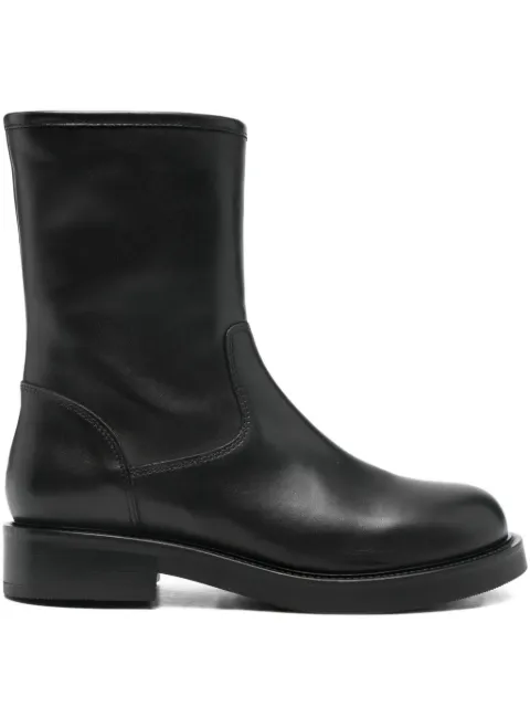 Julie Dee leather ankle boots