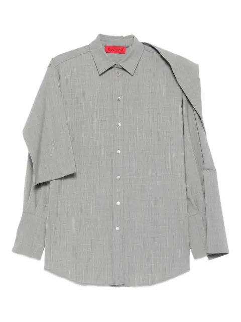 THELATEST sleeve button-front shirt