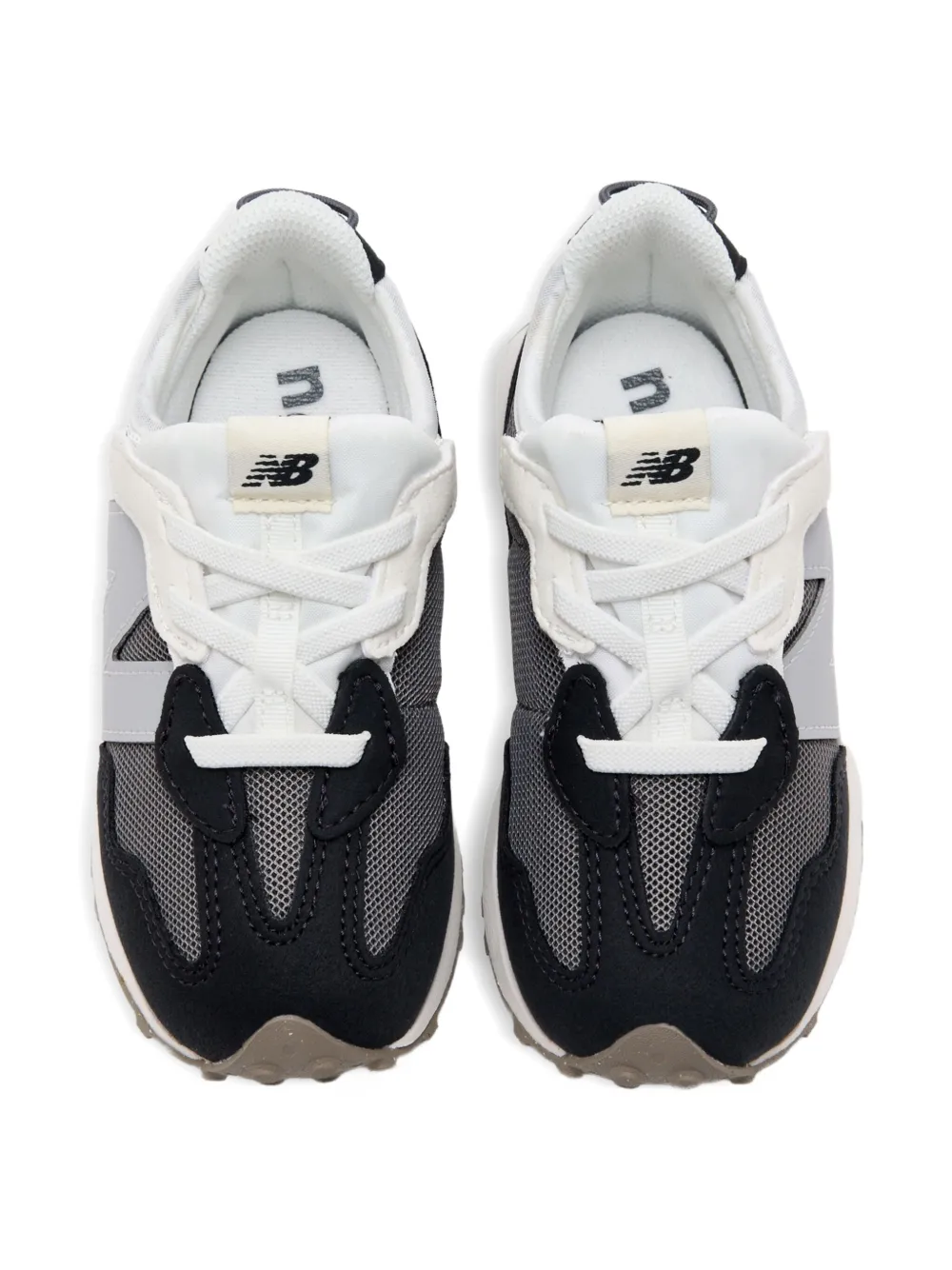 New Balance Kids 327 sneakers met logodetail Zwart
