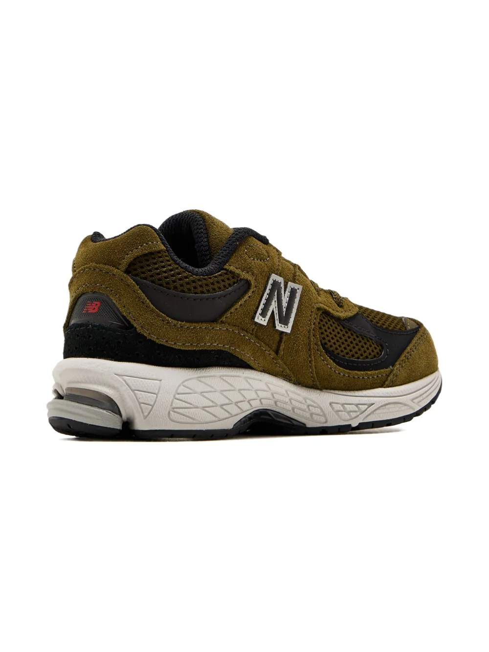 New Balance Kids 2002R touch-strap sneakers Green