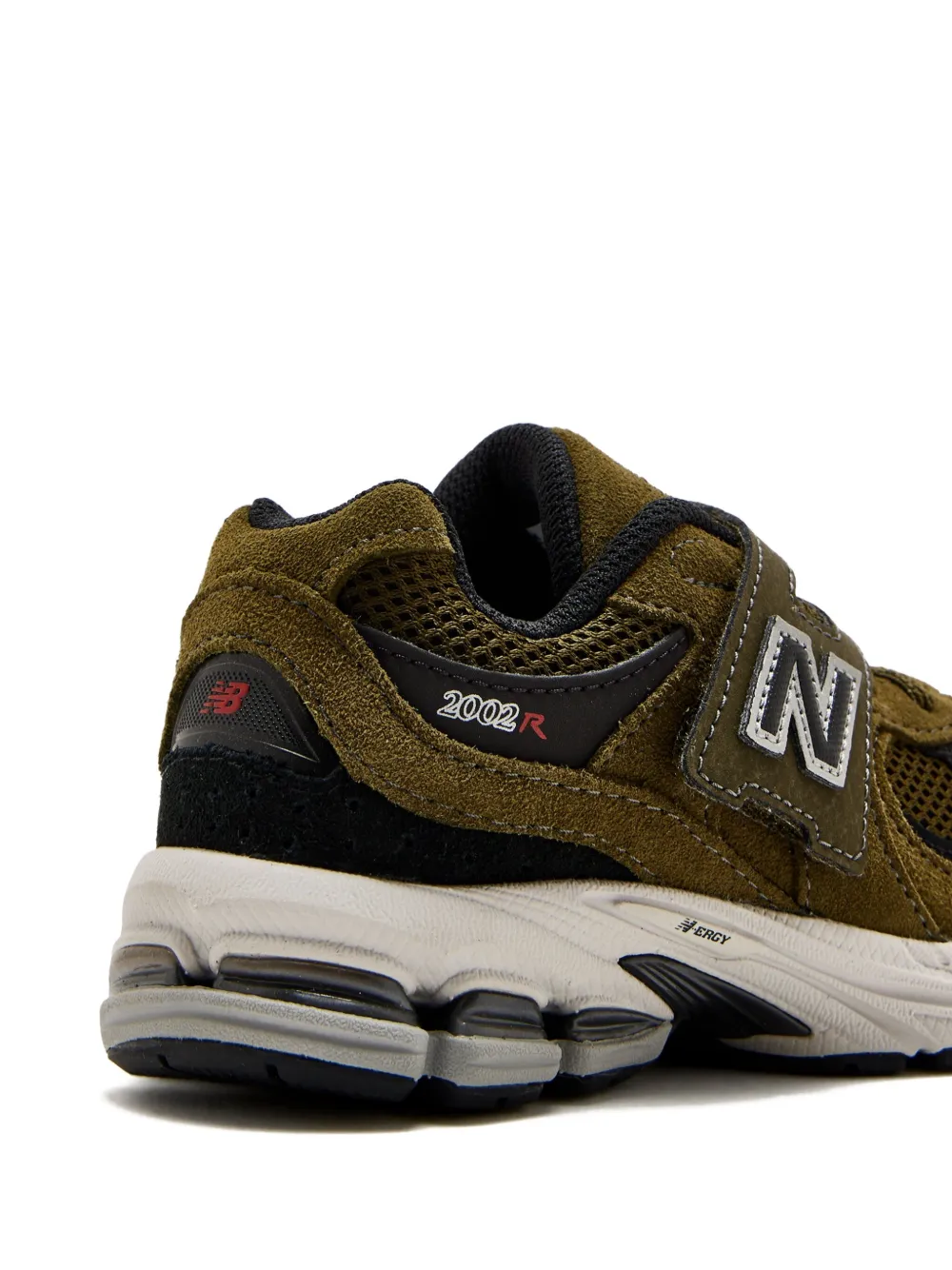 New Balance Kids 2002R touch-strap sneakers Green