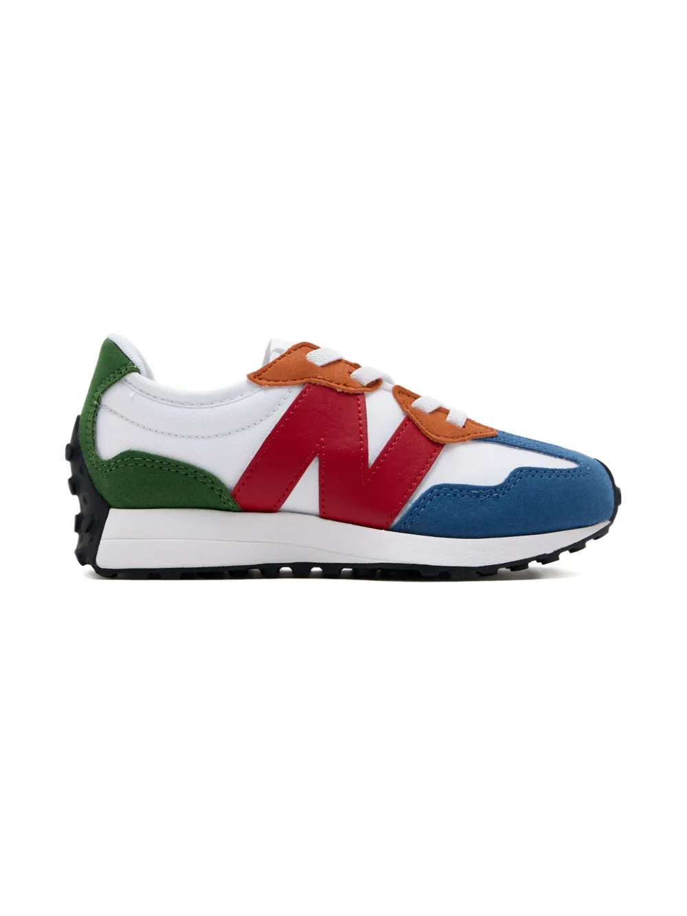 New Balance Kids 327 logo-detail sneakers White
