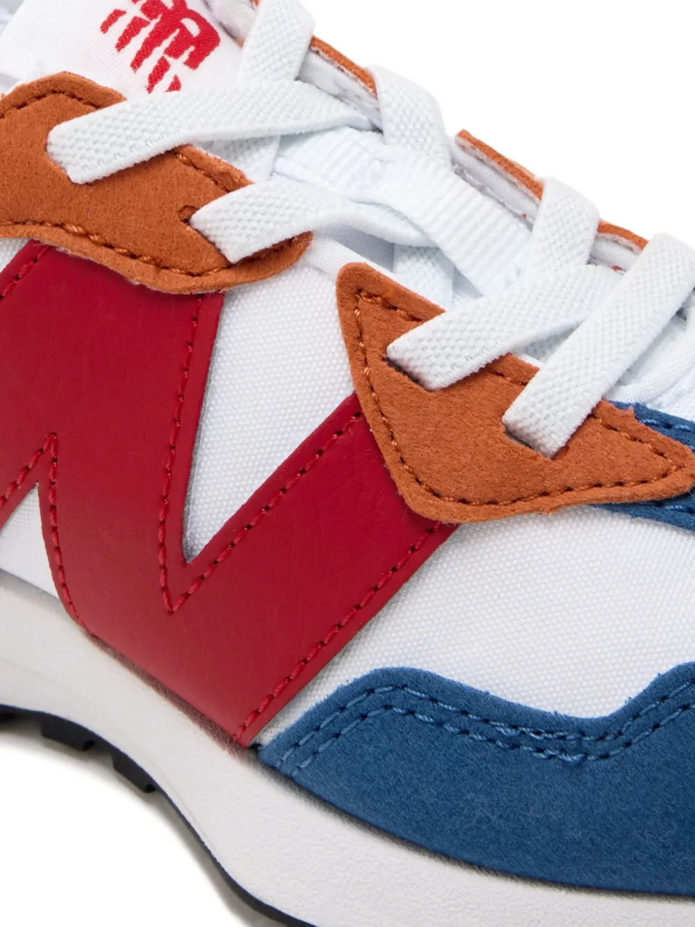 New Balance Kids 327 logo-detail sneakers White