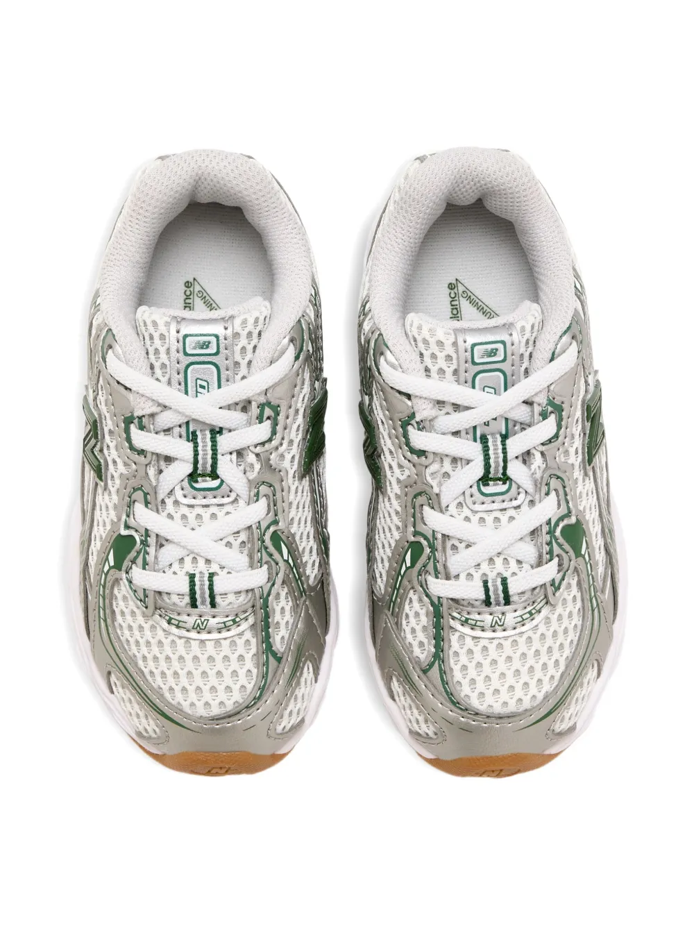 New Balance Kids 740 logo-detail sneakers White