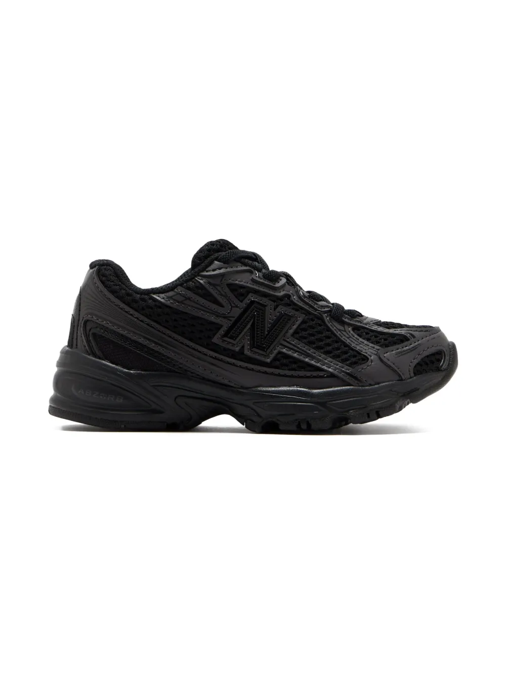 New Balance Kids logo-detail sneakers Black