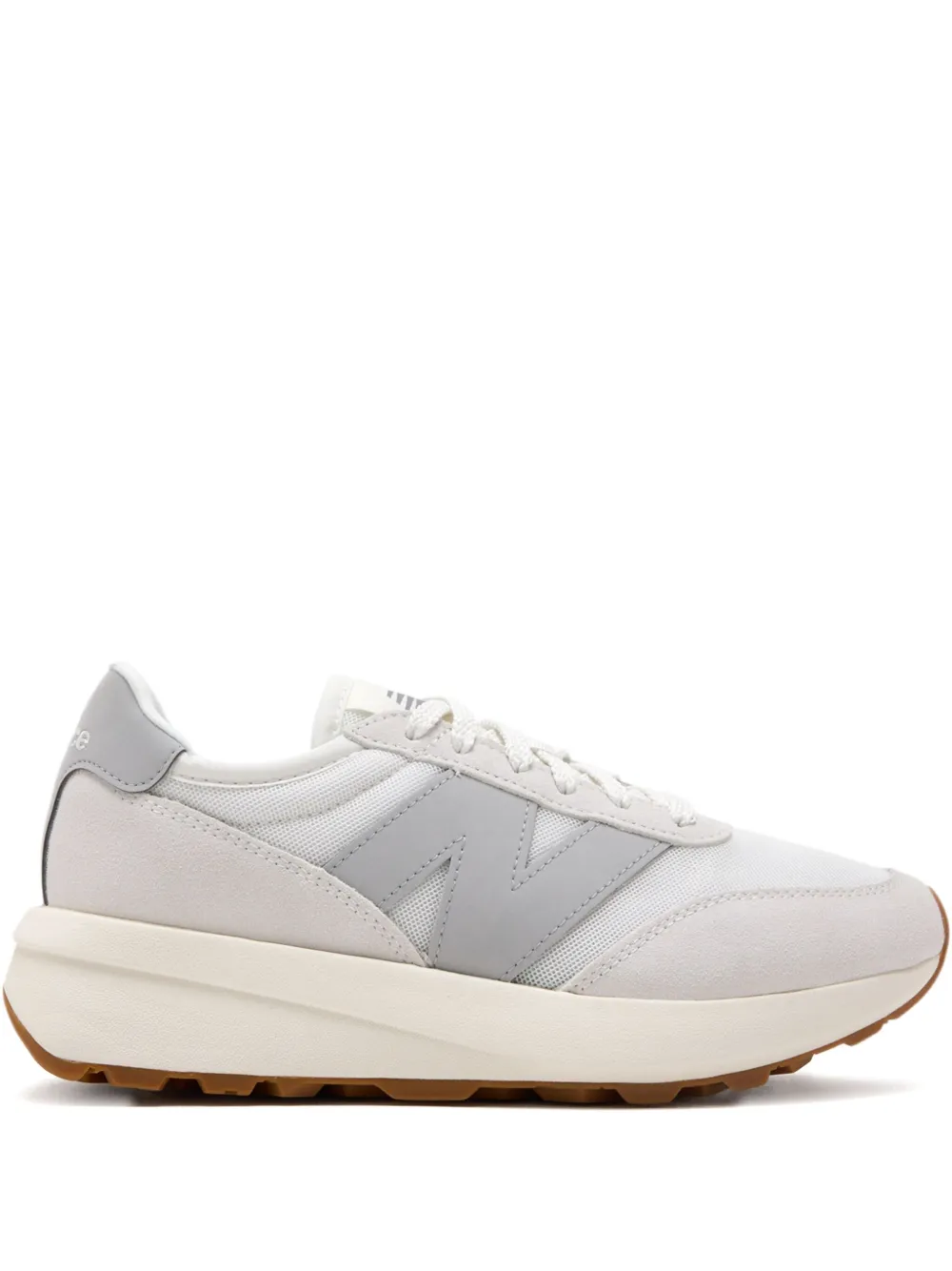 New Balance Slippers met plateauzool en uitgesneden details Geel