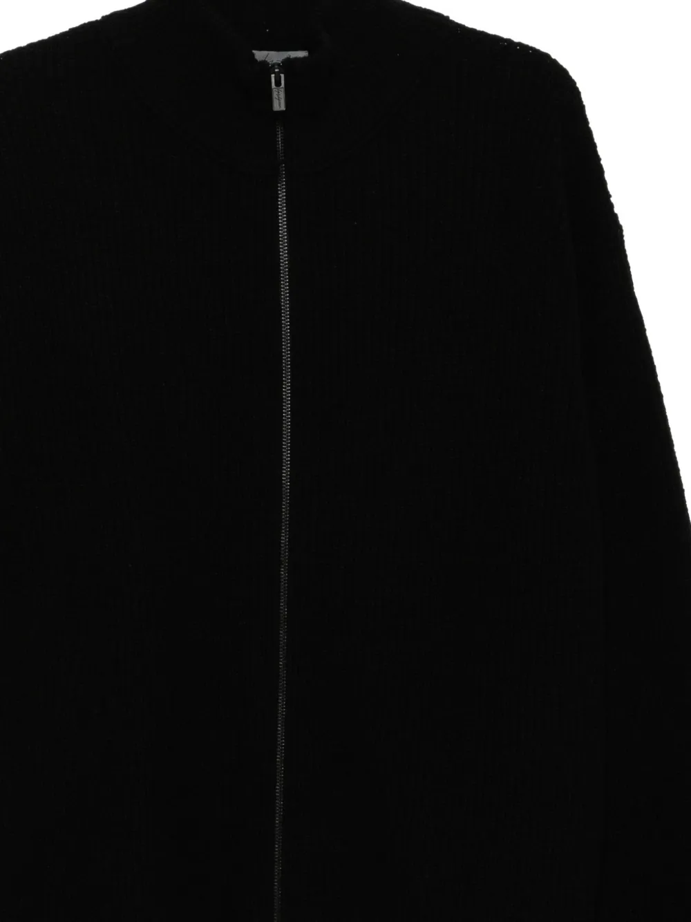 Yohji Yamamoto Zip-up Cardigan In Black