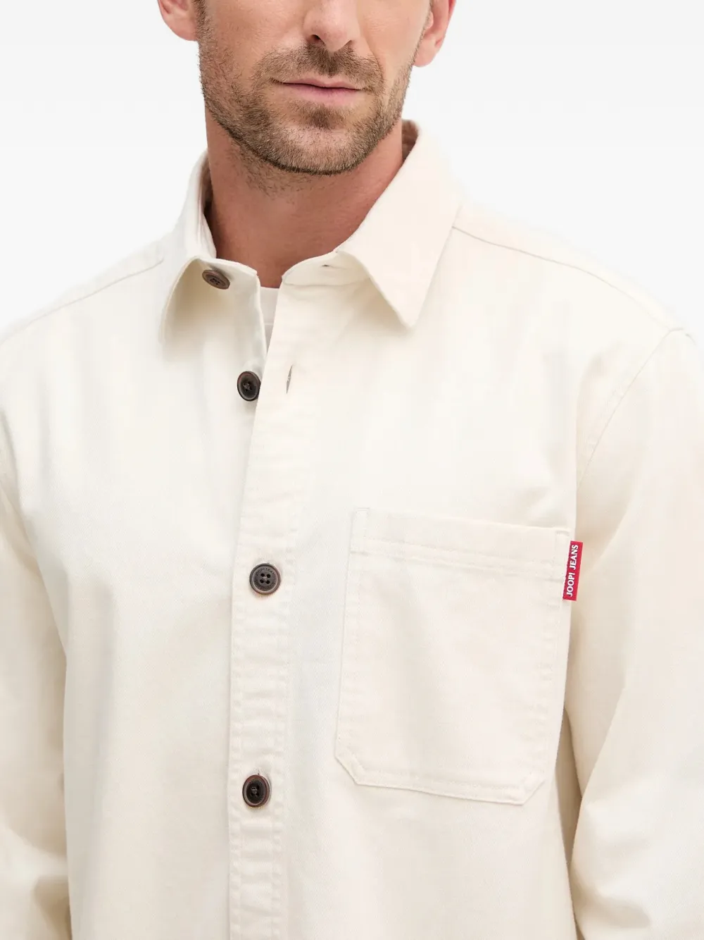 Harvi chest-pocket shirt