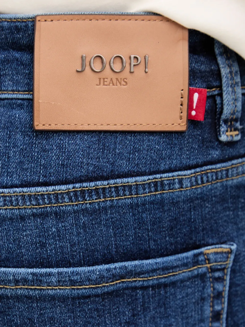 Joop! Jeans met logopatch Blauw