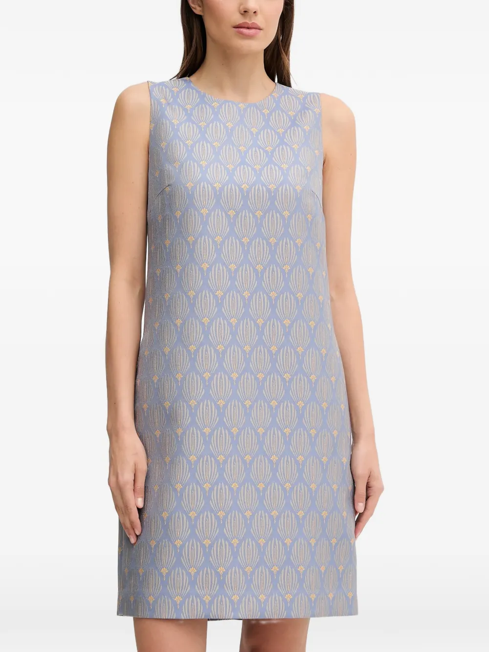 Joop! Debbie patterned mini dress - Blu