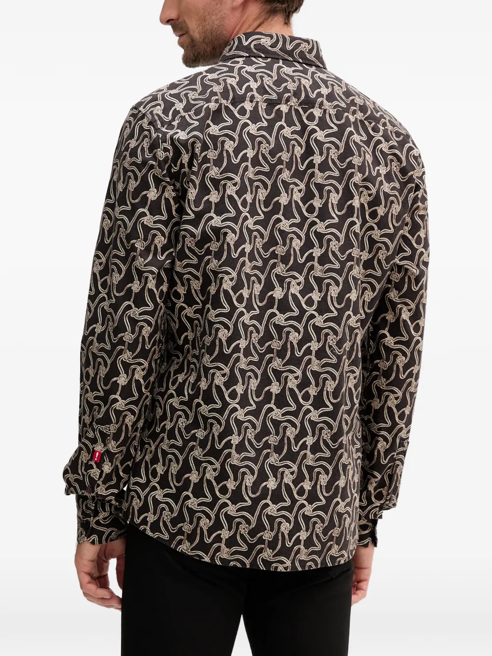  Joop! Hanson Patterned Shirt - Black 