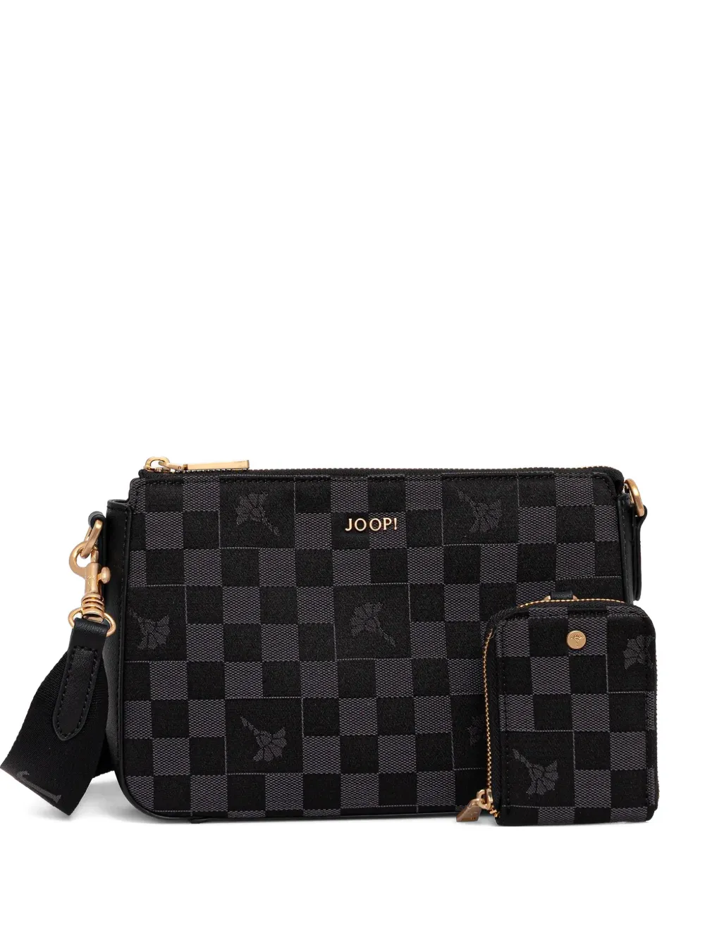 Joop! zip-up cross body bag - Nero