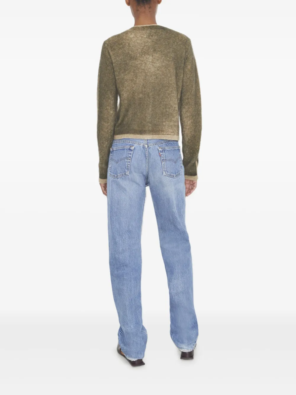 Tory Burch Vest met ronde hals Beige