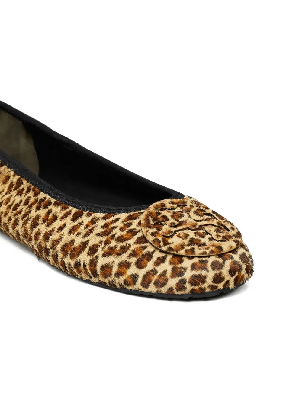 Tory Burch Reva Ballet Flats In Neutral