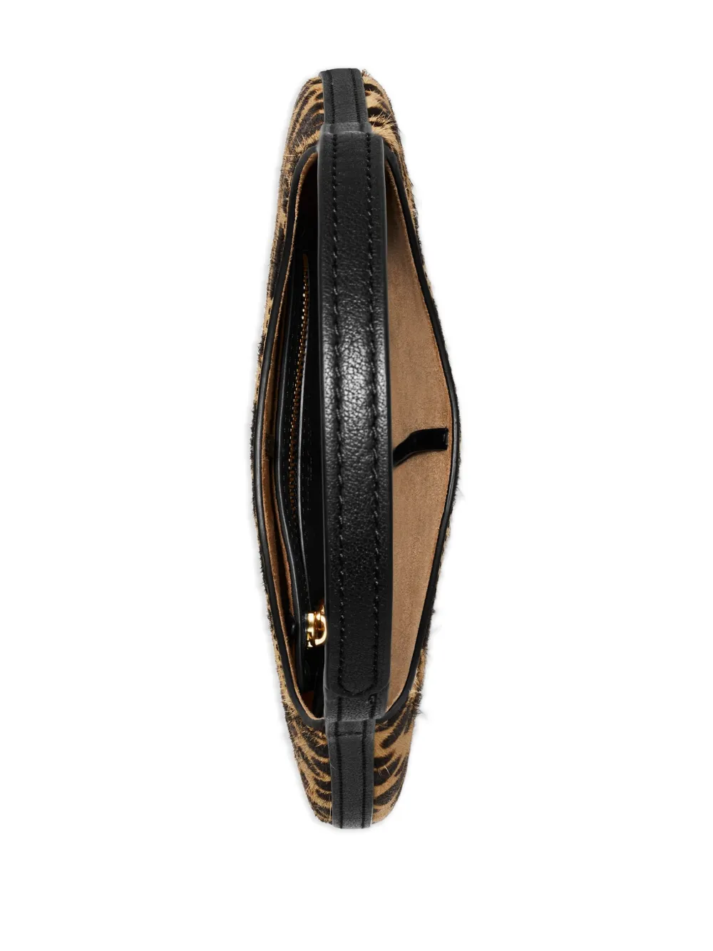 Tory Burch Kleine Pierced schoudertas Beige