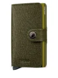 Secrid leather cardholder - Green