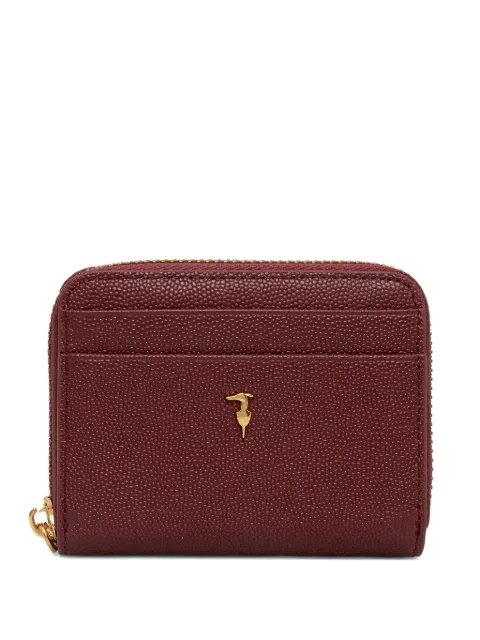 Trussardi zip-around leather wallet 
