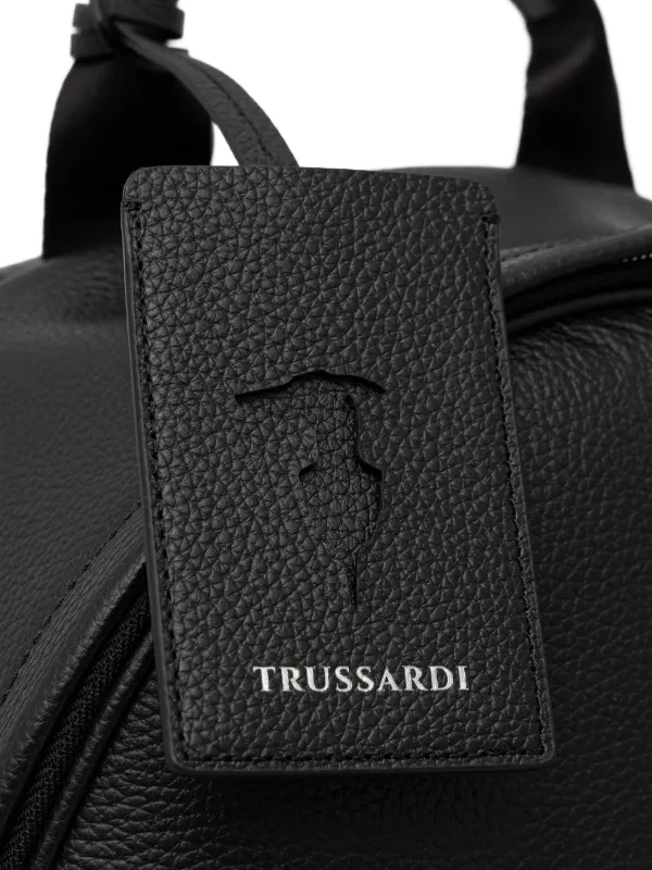 Trussardi レザー バックパック | ブラック | FARFETCH JP