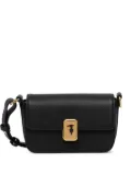 Trussardi mini Cameo leather crossbody bag - Black