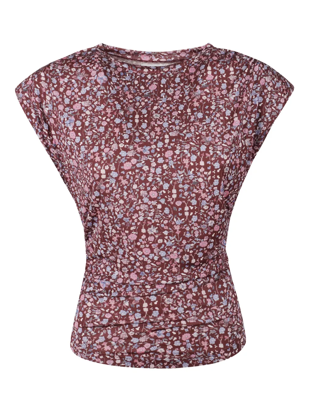 Isabel Marant Étoile Floral-print Blouse In Red