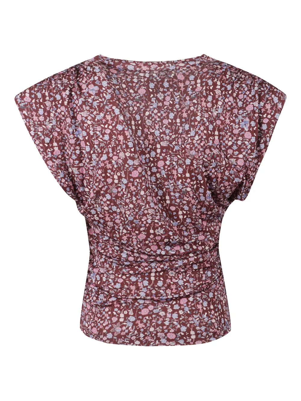MARANT ÉTOILE floral-print blouse - Rood