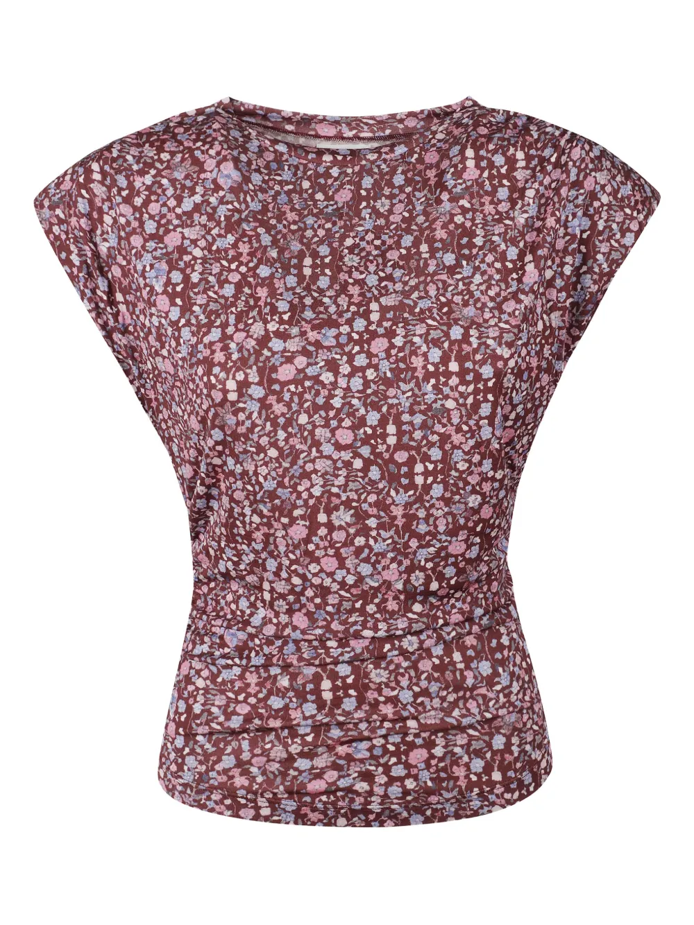 MARANT ÉTOILE Bluse mit Blumen-Print | Rot | Image 1