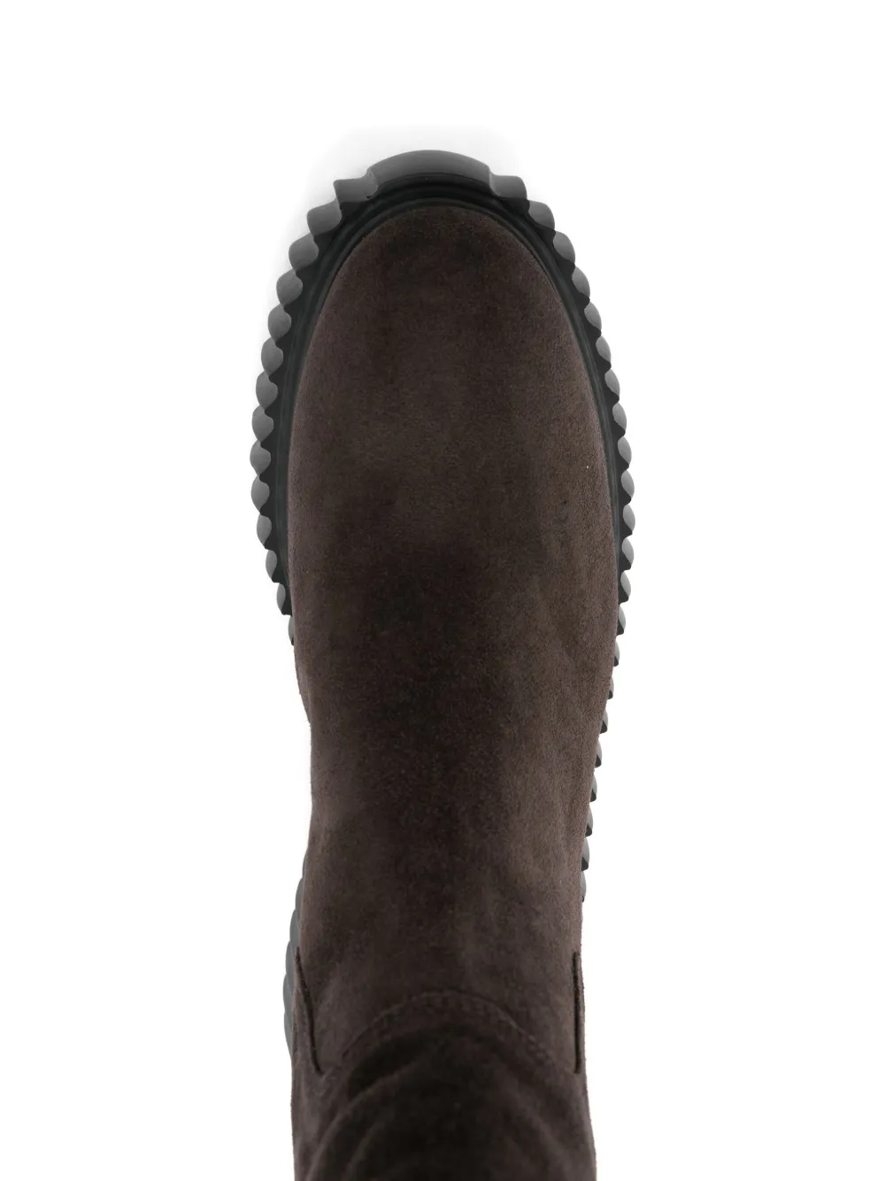 AGL 60mm suede boots Brown