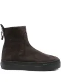 AGL 35mm zip-detail ankle boots - Brown