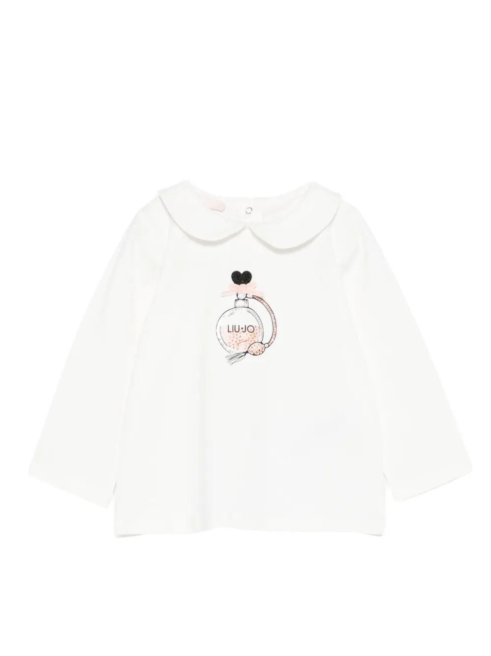 Liu Jo Kids playera con estampado de perfume | blanco | Image 1