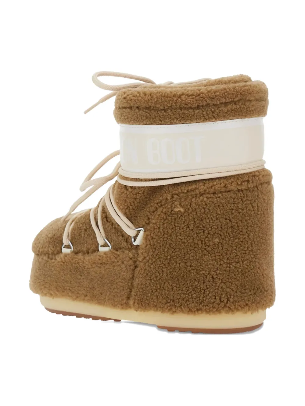 Moon Boot Icon Lace-up Snow Boots In Brown