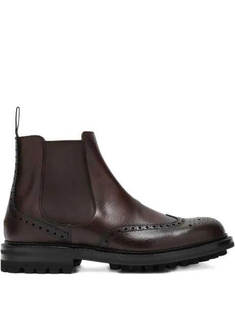 Church's pebble-leather chelsea boots