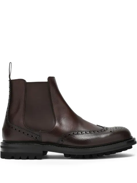 Church's pebble-leather chelsea boots